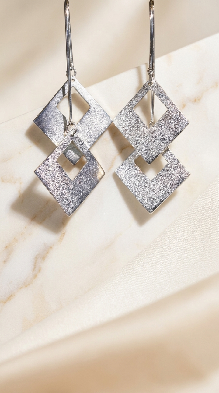 Geometric Rhombus Drops